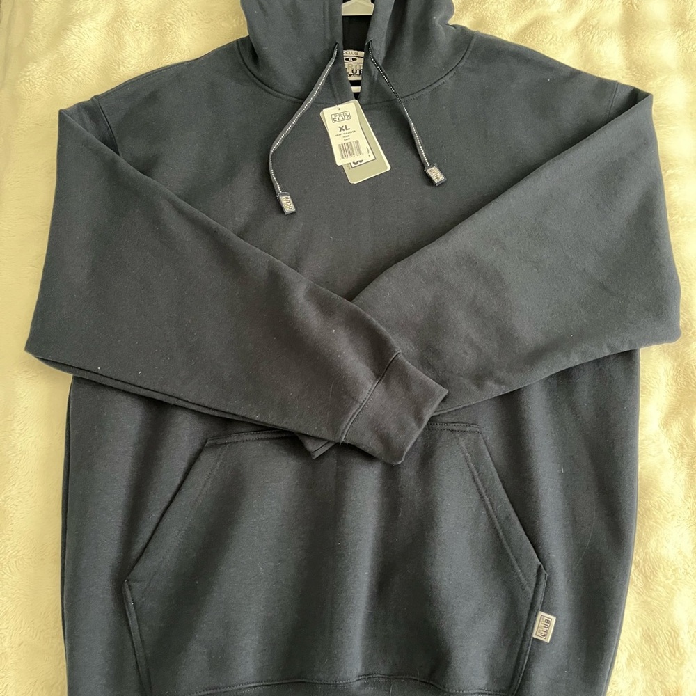 Navy Pro Club Hoodie